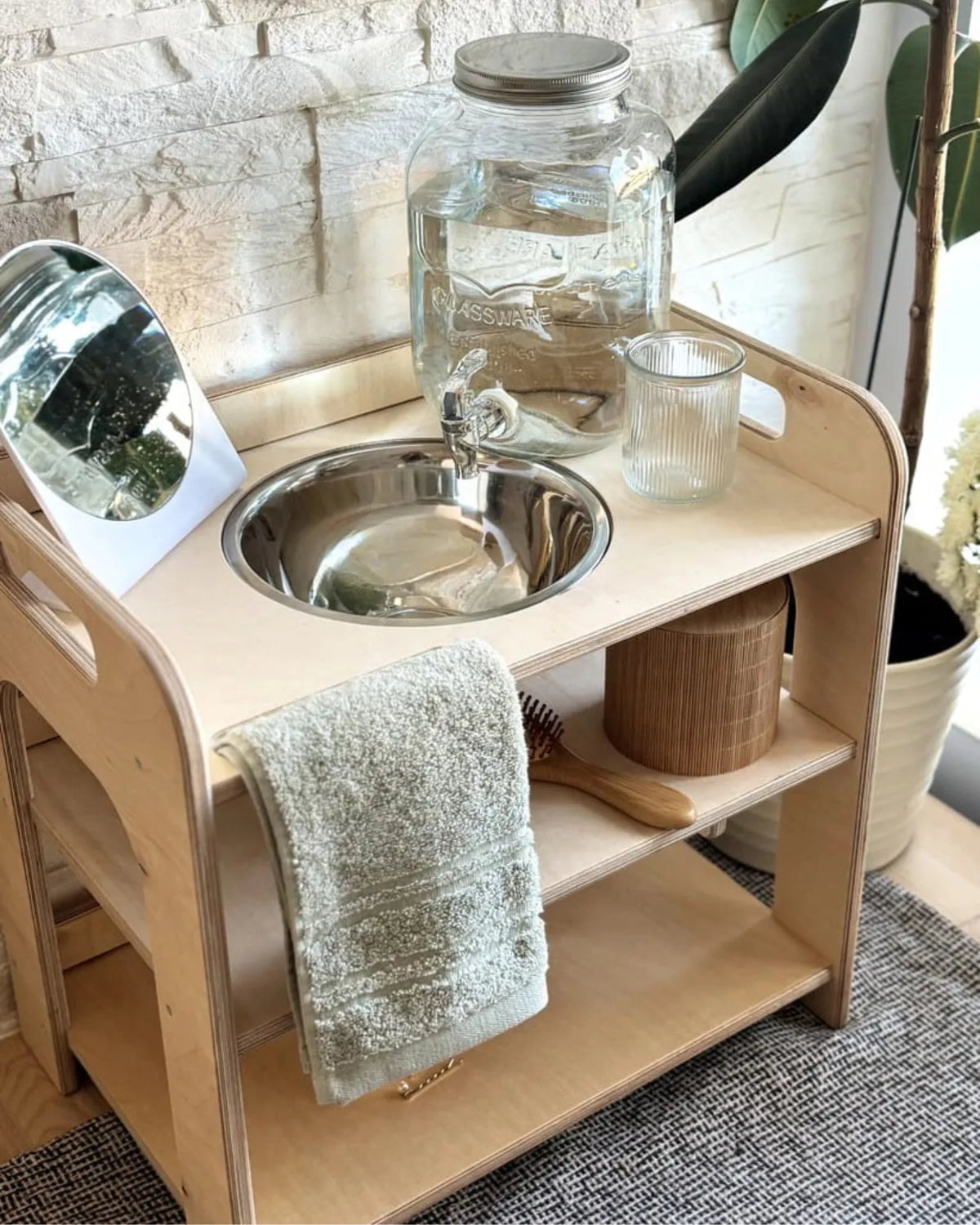 Station de Lavage Montessori en Bois – Montessori pour enfant – photo 10