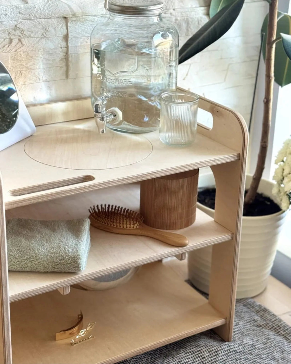 Station de Lavage Montessori en Bois – Montessori pour enfant – photo 7