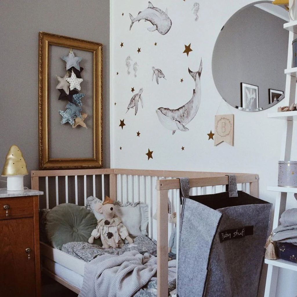 Stickers Muraux Océan – Décoration Animaux Marins pour Chambre Enfant