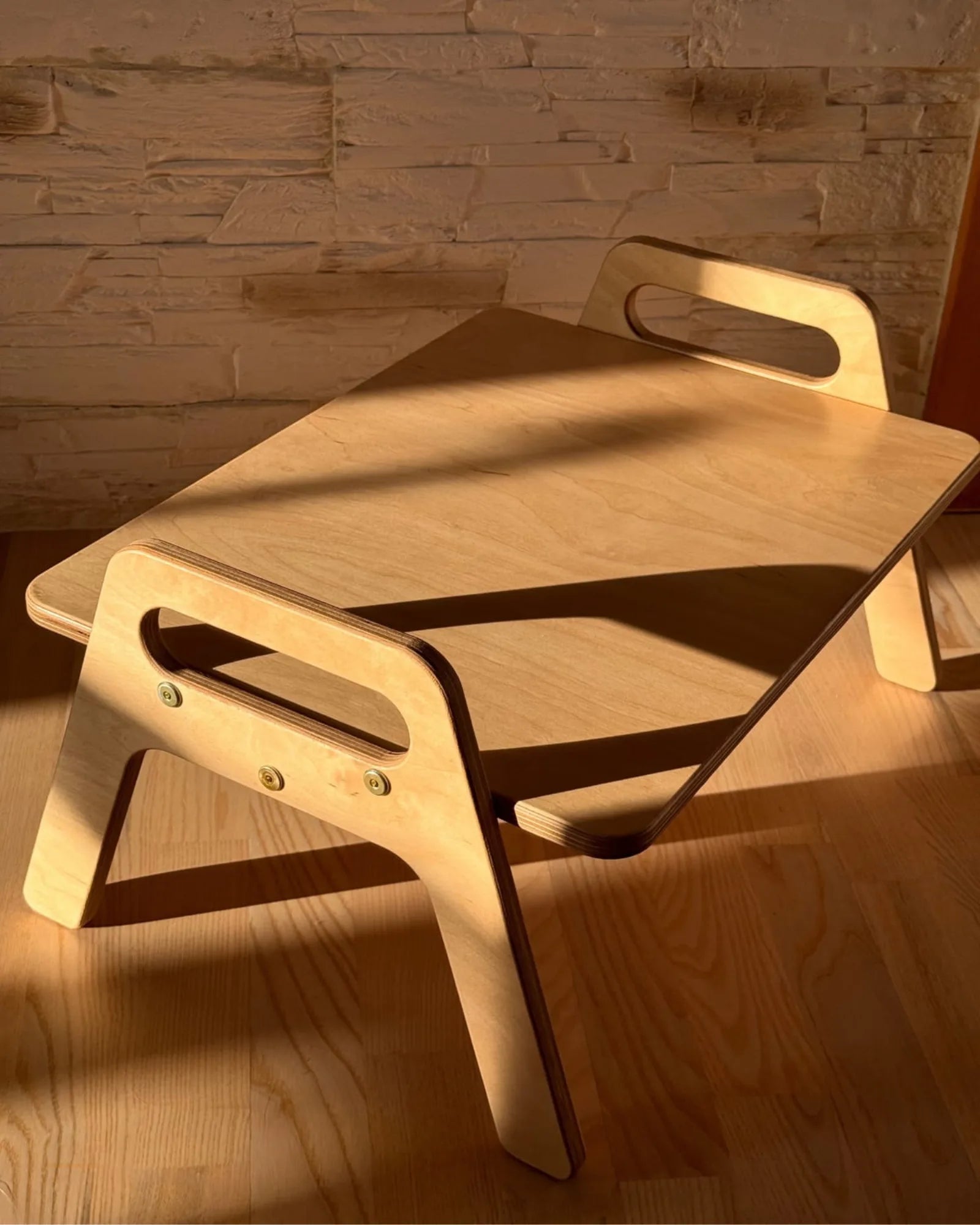 Table Basse Enfant Montessori en Bois – Montessori pour enfant – photo 1