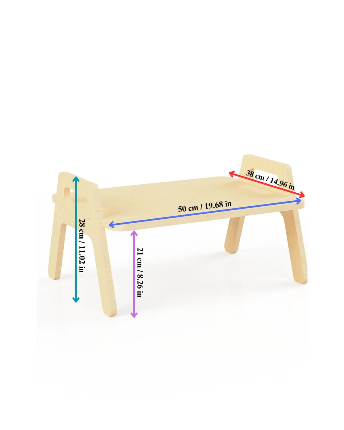 Table Basse Enfant Montessori en Bois – Montessori pour enfant – photo 5