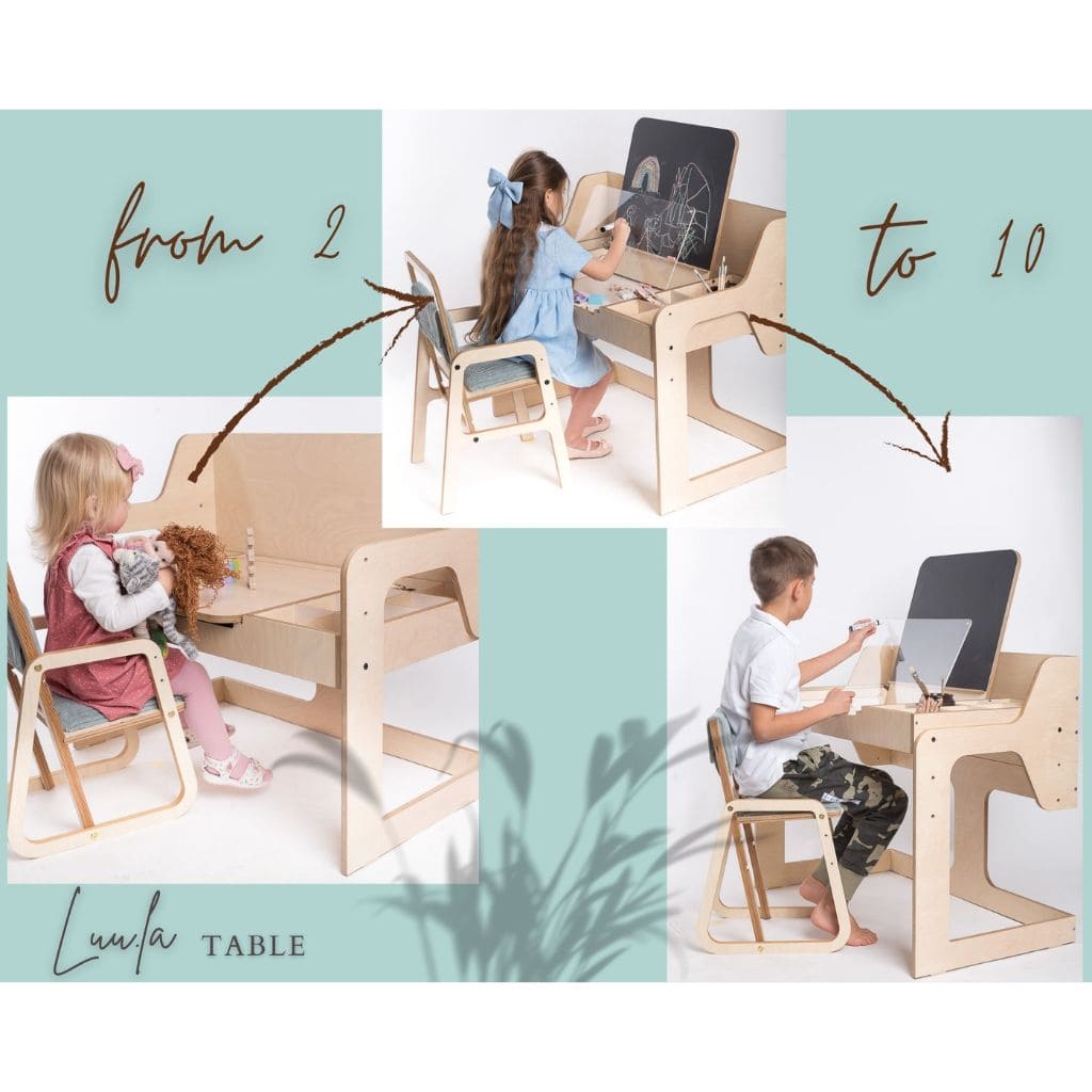 Table/Bureau d'Art Multisensoriel LUULA
