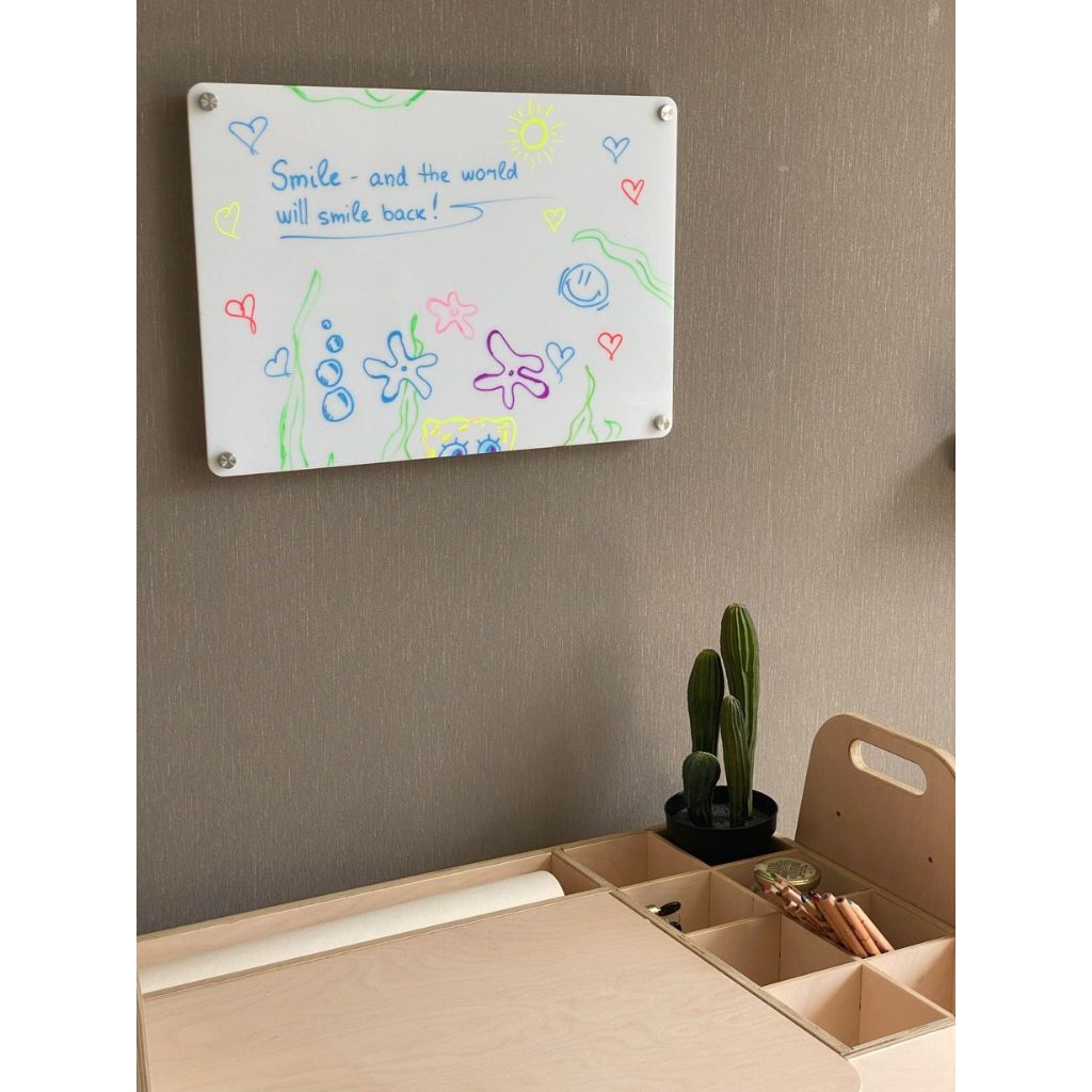 Tableau Blanc Acrylique Montessori LUULA