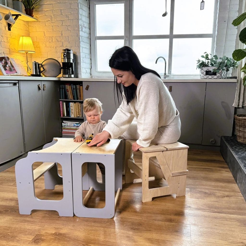 Tabouret Pliant Multifonction – Solution Gain de Place et Sécurité