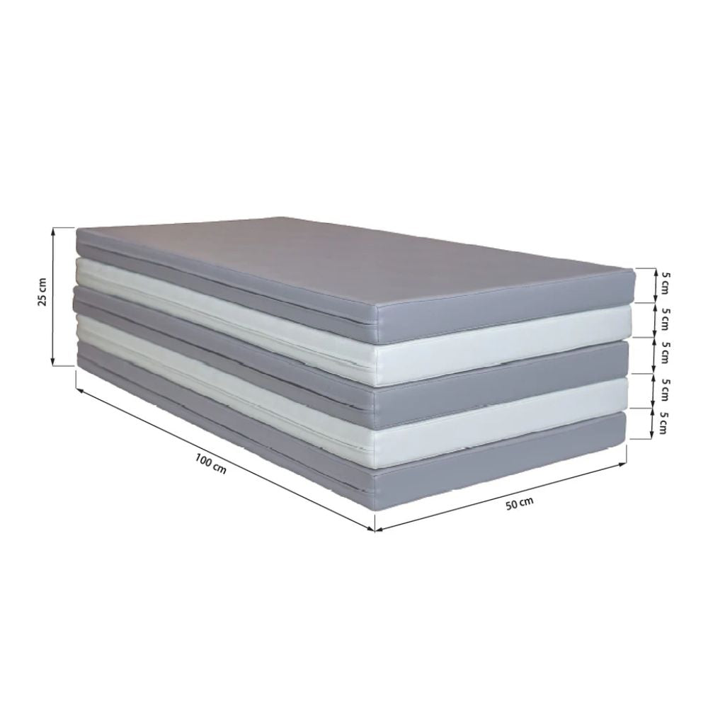 Tapis Évolutif Sécurité & Confort – Lot de 5 Gris
