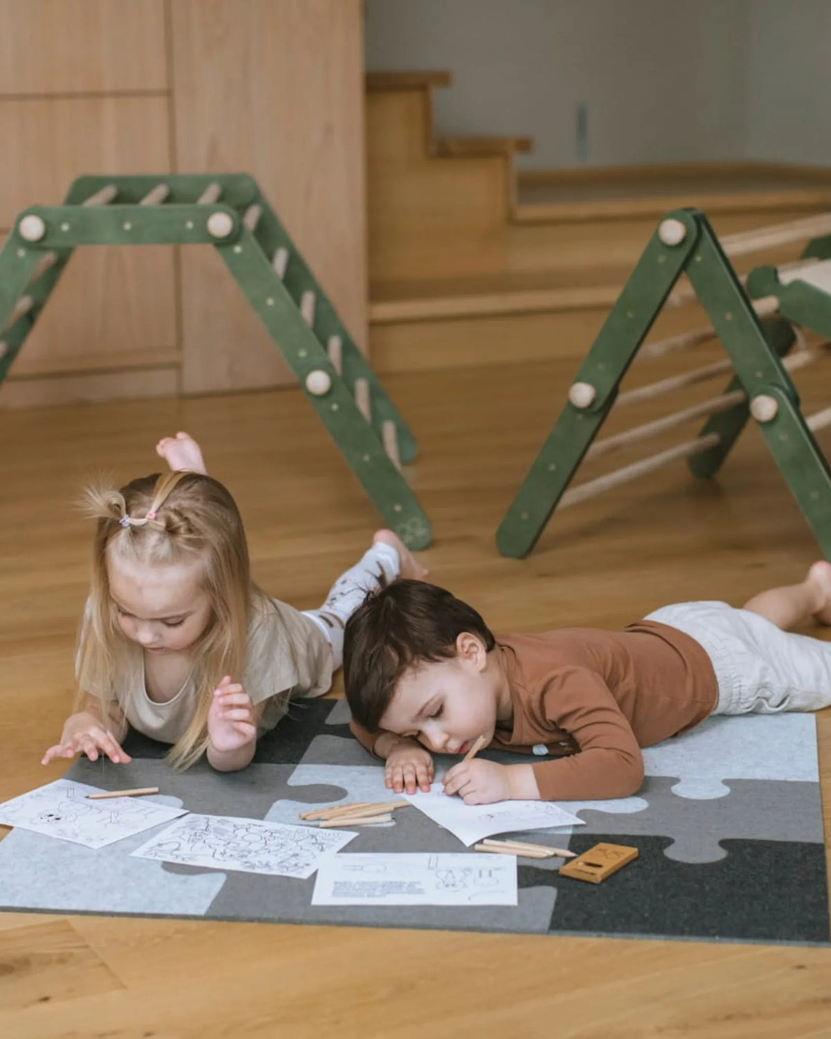 Tapis Puzzle en Feutre • Extensible | Ette Tete