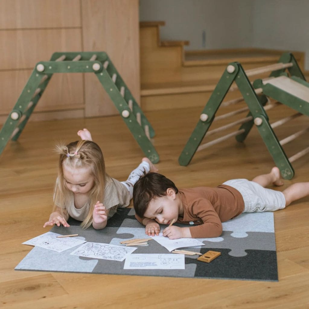 Tapis Puzzle en Feutre – Extension 9 Pièces