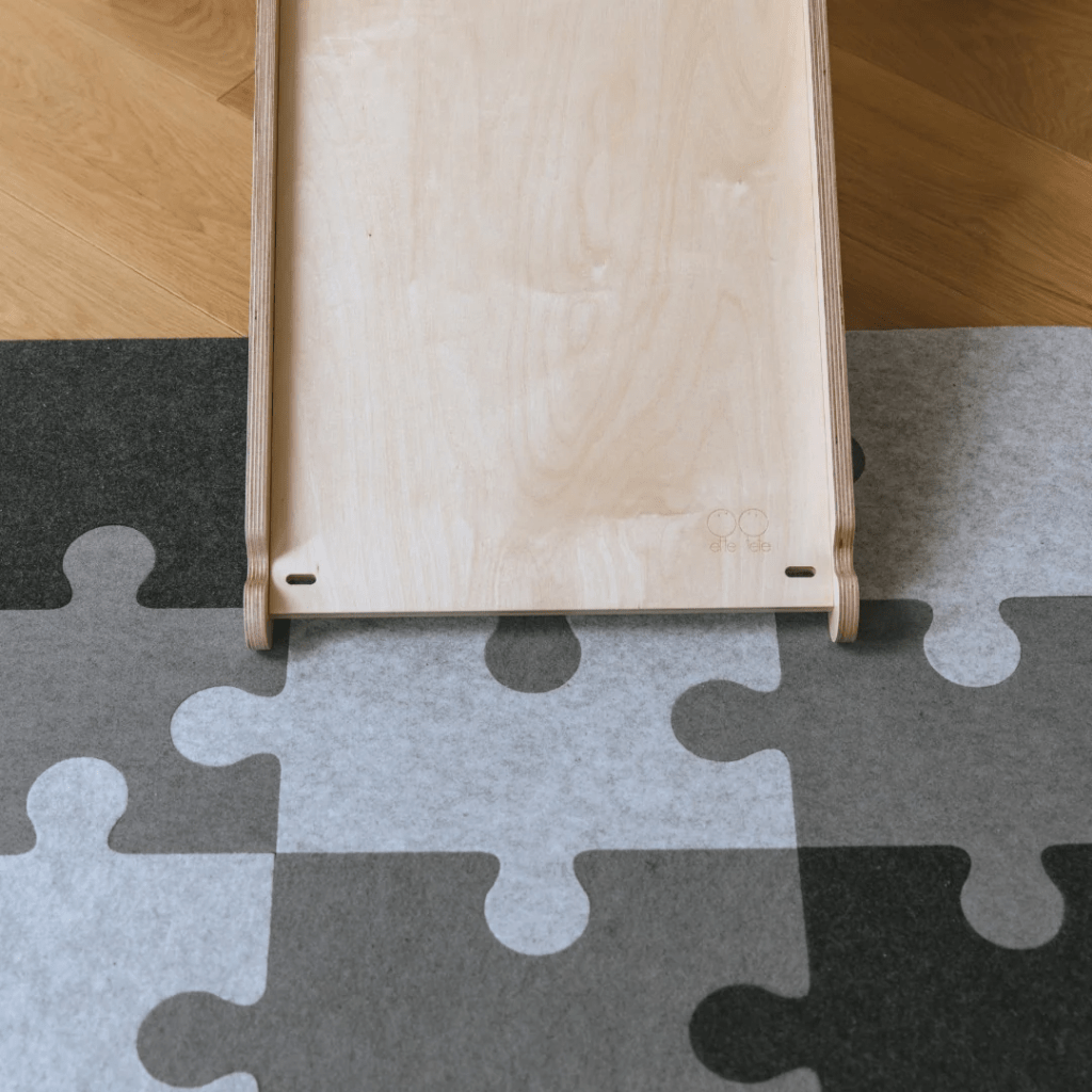 Tapis Puzzle en Feutre – Protection & Confort - 9 pièces – Montessori pour enfant – photo 4