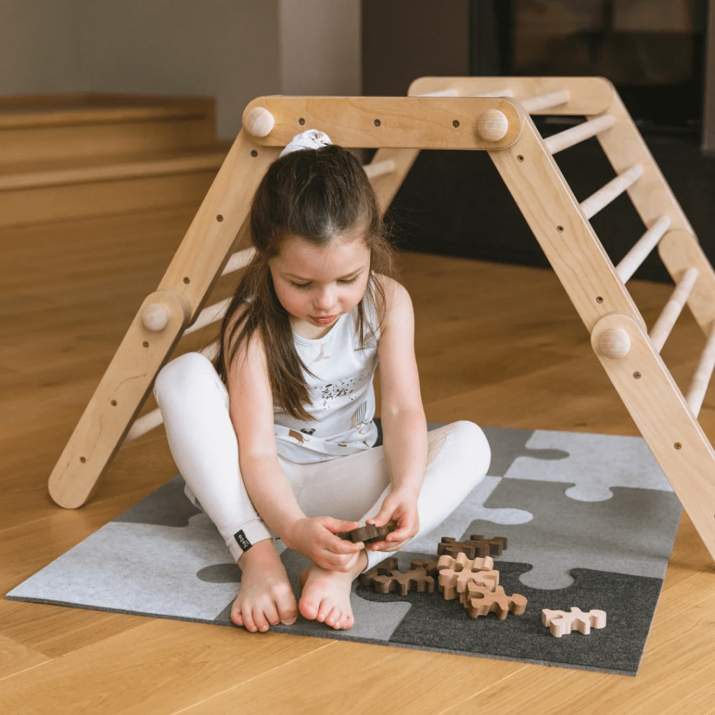 Tapis Puzzle en Feutre – Protection & Confort - 9 pièces – Montessori pour enfant – photo 6