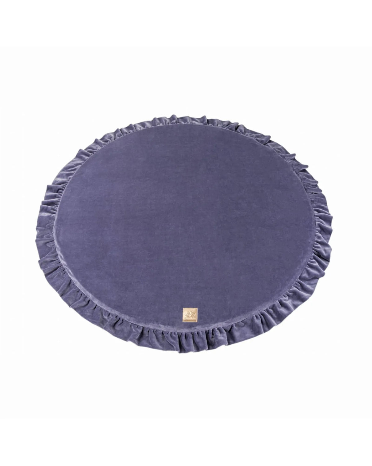 Tapis de Jeu Rond avec Volant — Velours (Ø 100 cm) – Montessori pour enfant – photo 10