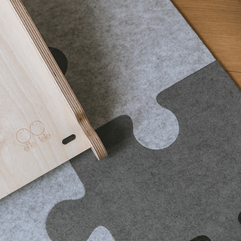 Tapis Puzzle en Feutre – Protection & Confort - 4 pièces – Montessori pour enfant – photo 4