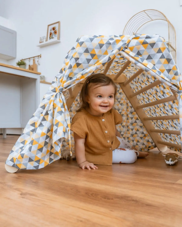Tente de Jeu • Cabane pour Structure Pikler | Ette Tete – Motricité Montessori pour enfant | Tinitto