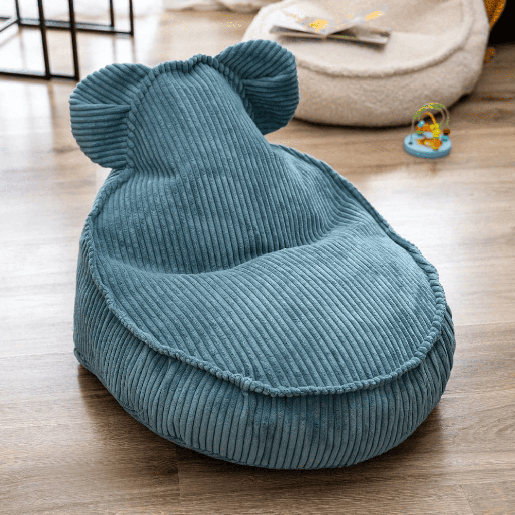 Pouf Bébé Velours Aesthetic