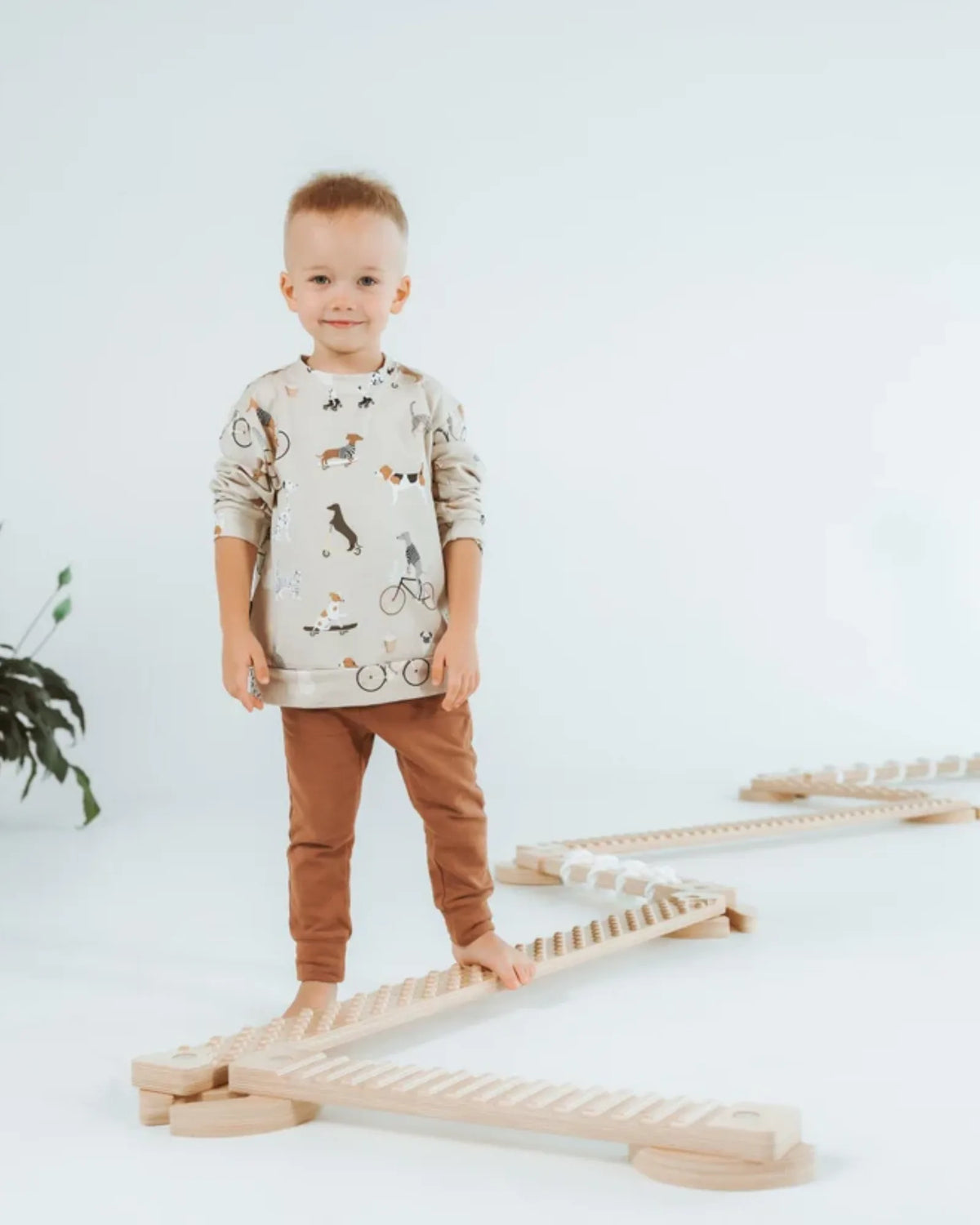TipiToo® : La poutre d'équilibre sensorielle et modulaire – Montessori pour enfant – photo 3
