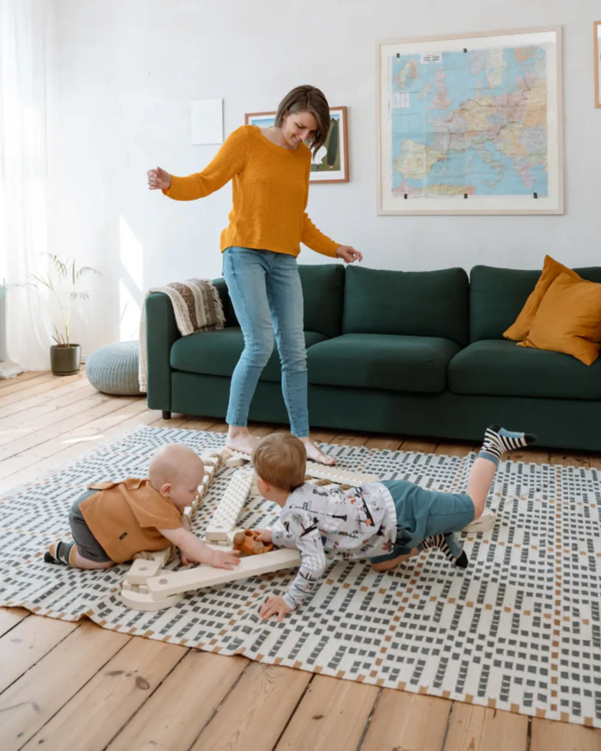 TipiToo® : La poutre d'équilibre sensorielle et modulaire – Montessori pour enfant – photo 8