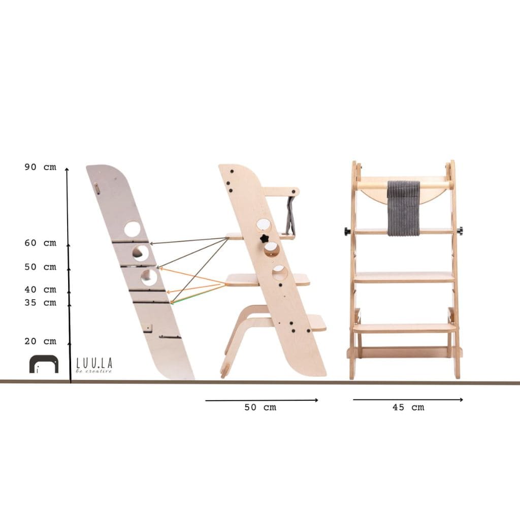 Tour Montessori Évolutive «Louis» – Apprentissage & Autonomie