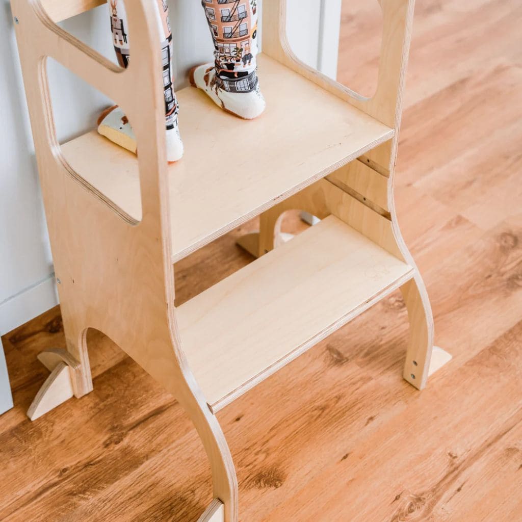 Tour d’Apprentissage Évolutive STEP UP - Bois Naturel