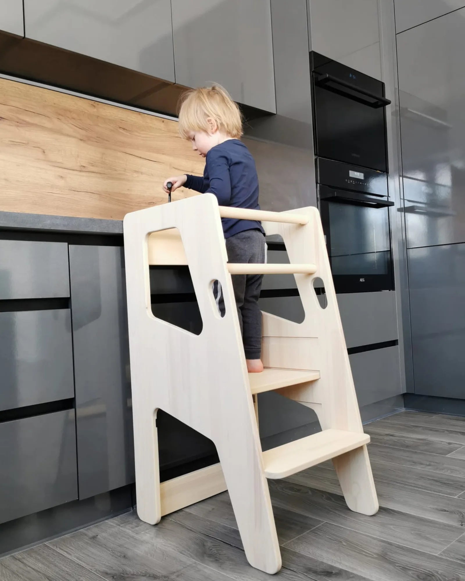 Tour d’Apprentissage Montessori Safety+ en Sans / Finition DIY | Motricité Tinitto – Fabrication européenne