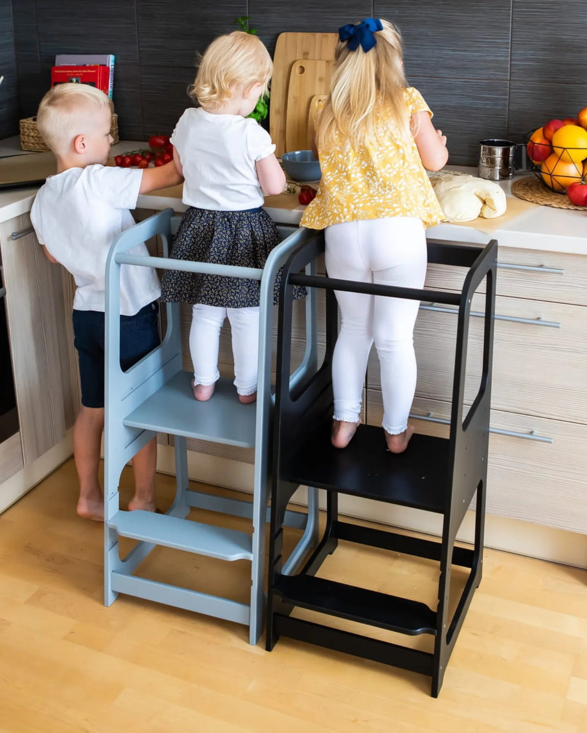 Tour d'Observation Ajustable "Helper" – Hêtre de la Baltique (Évolutive) – Montessori pour enfant – photo 8