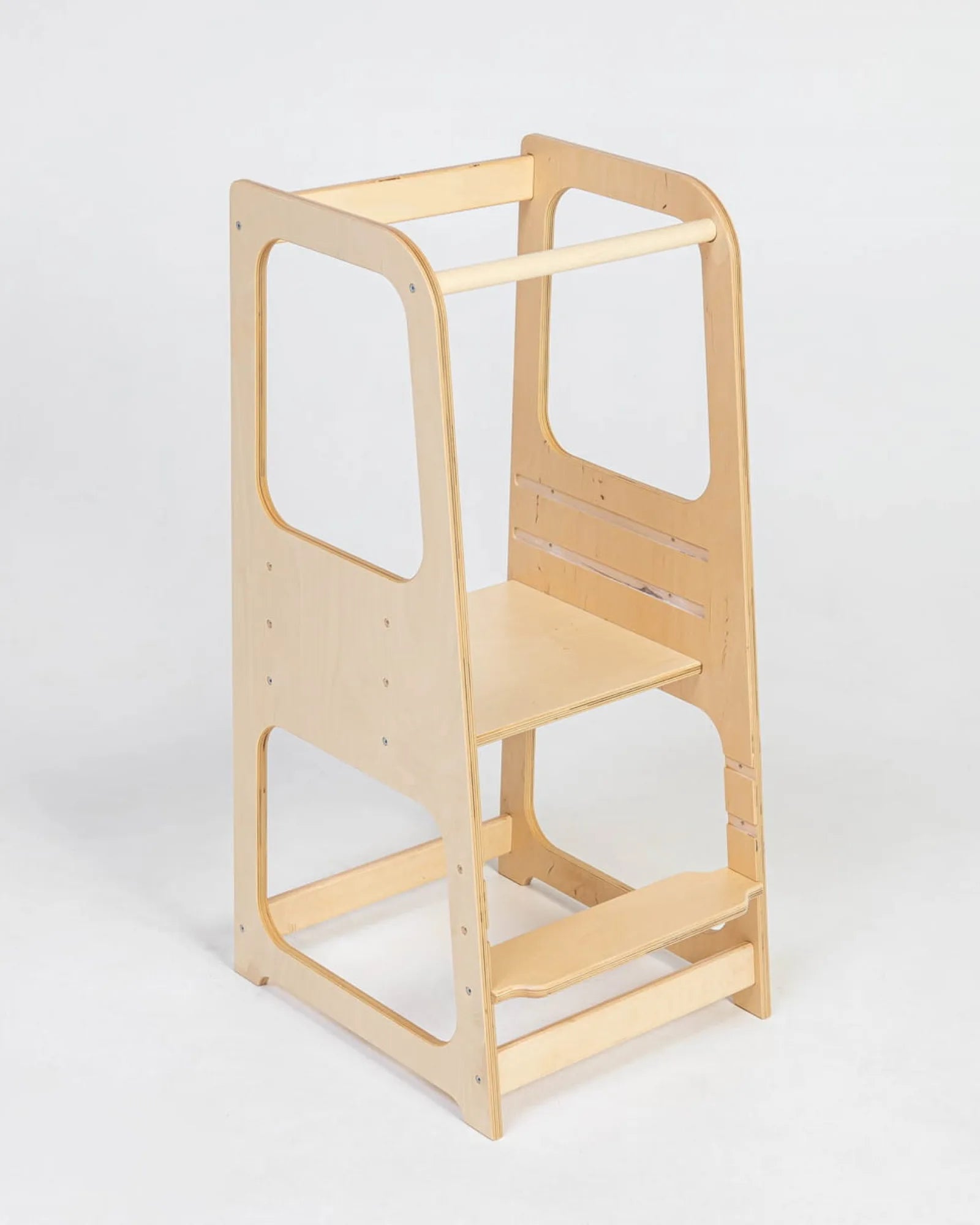 Tour d'Observation Ajustable "Helper" – Hêtre de la Baltique (Évolutive) en Bois | Motricité Tinitto – Fabrication européenne