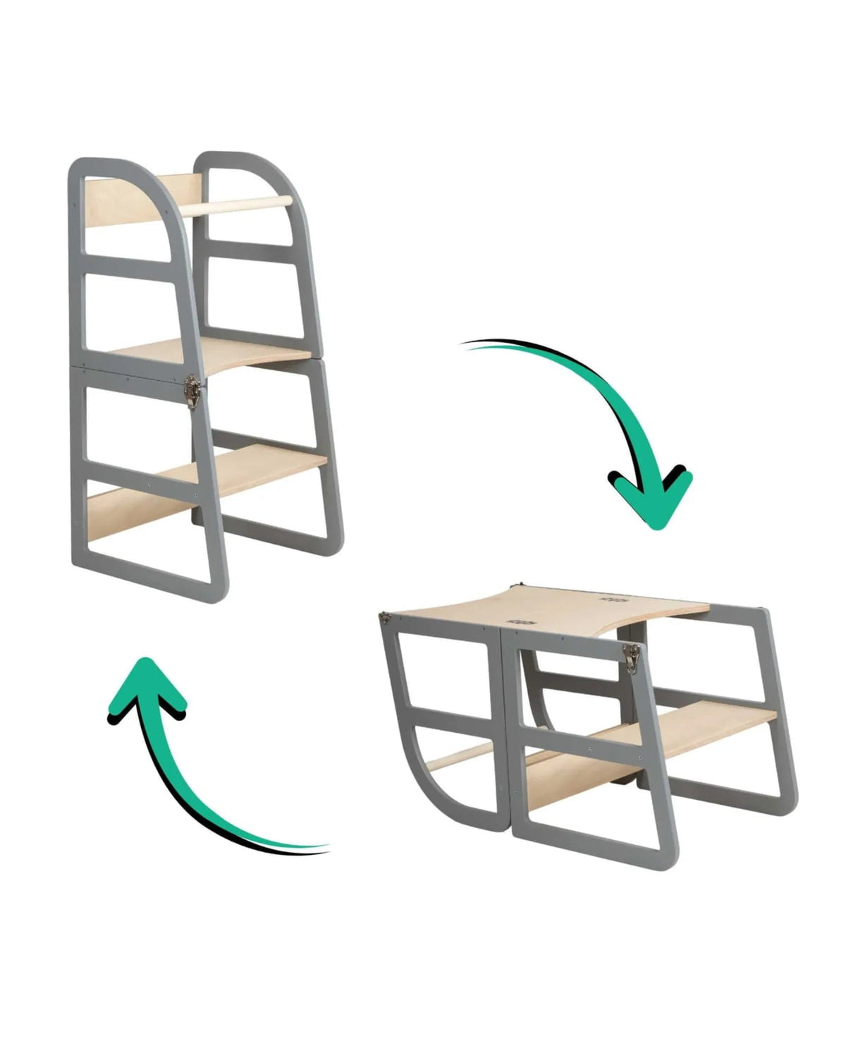 Tour d'Observation Transformable "Sleekstep" – 2 - en - 1 Tour & Bureau – Montessori pour enfant – photo 8