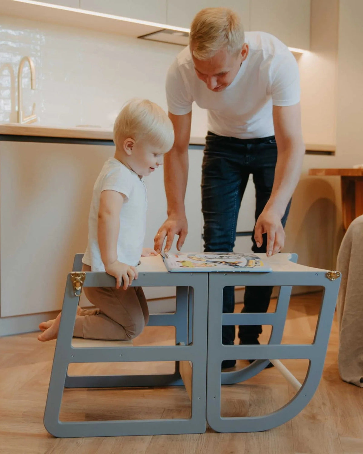 Tour d'Observation Transformable "Sleekstep" – 2 - en - 1 Tour & Bureau – Montessori pour enfant – photo 7