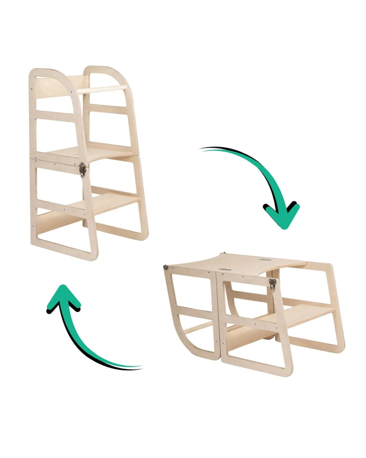 Tour d'Observation Transformable "Sleekstep" – 2 - en - 1 Tour & Bureau – Montessori pour enfant – photo 16