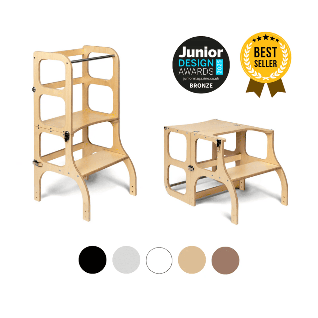 Tour d’Apprentissage Évolutive 2-en-1 STEP’n’SIT®