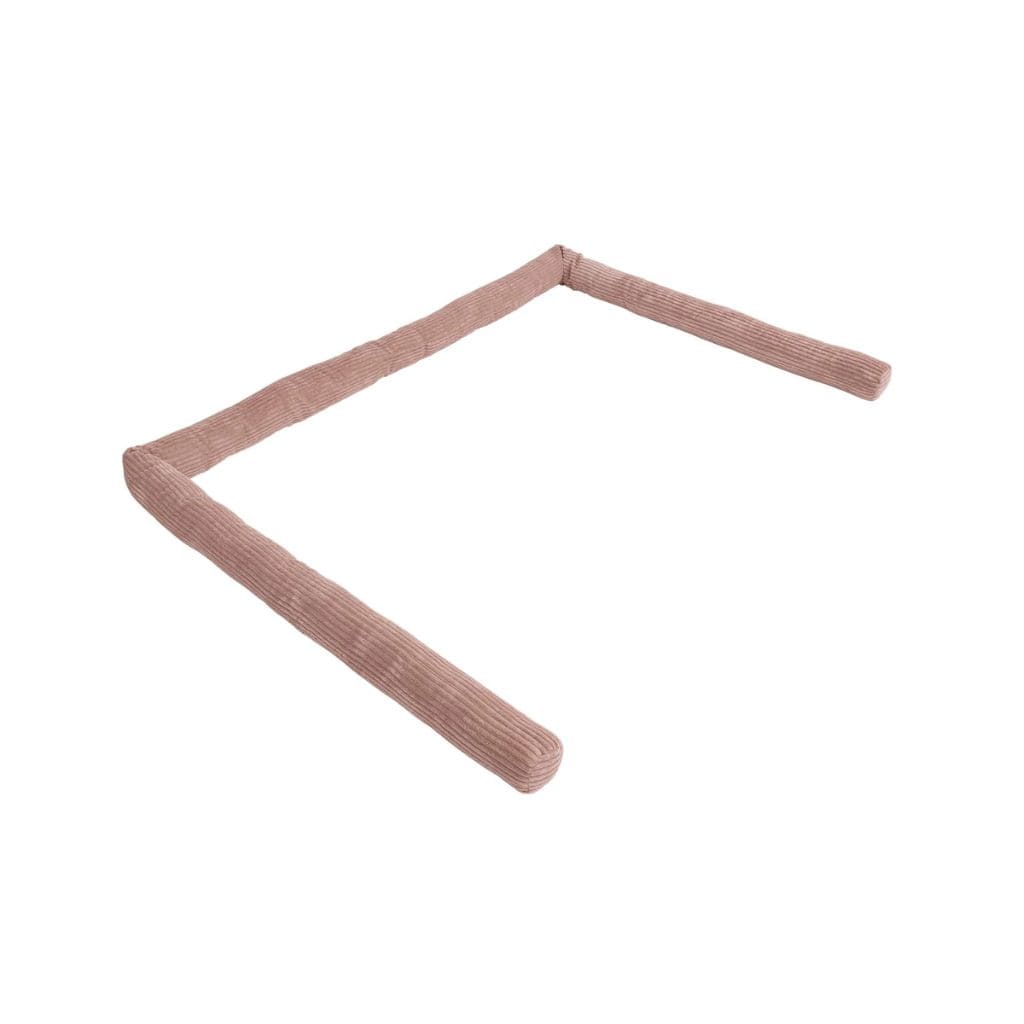 Tour de lit en velours Corduroy -Rose