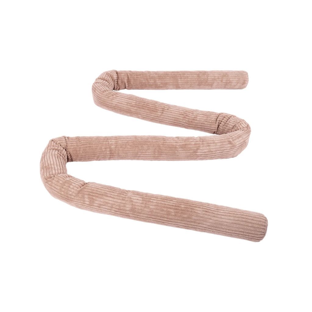 Tour de lit en velours Corduroy -Rose