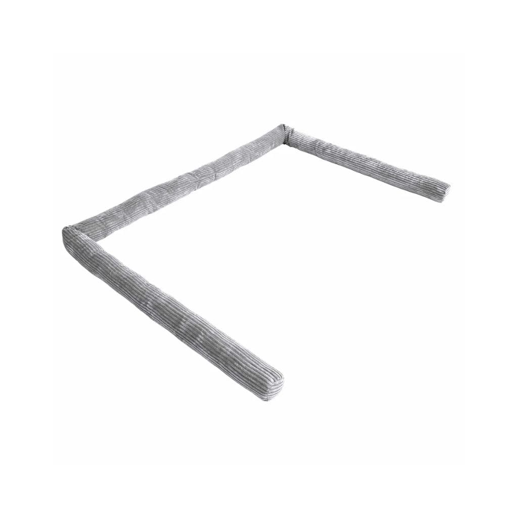 Tour de lit en velours Corduroy - Gris