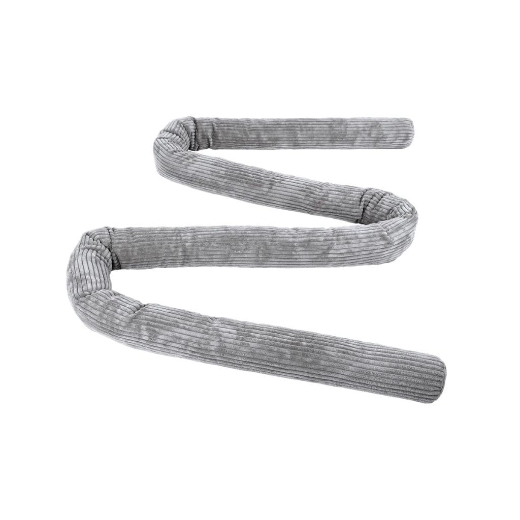 Tour de lit en velours Corduroy - Gris