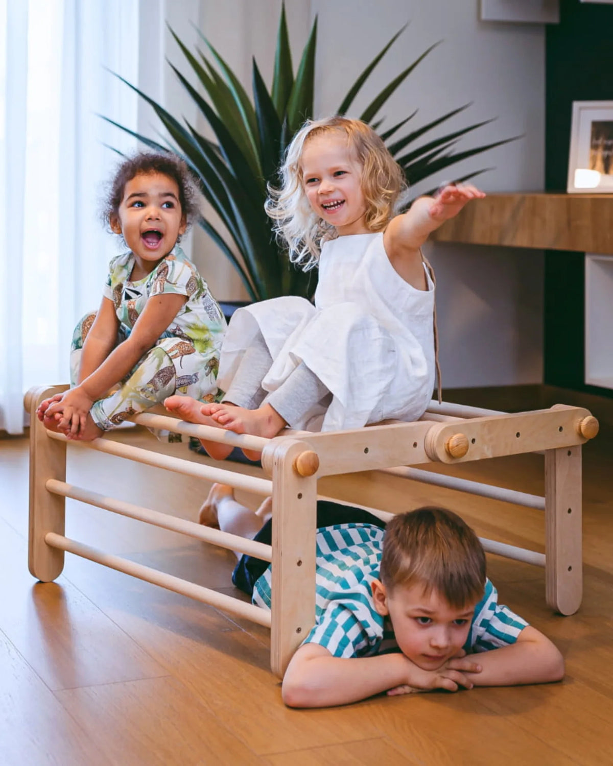 Triangle de Pikler Modulable 4 - Segments MOPITRI® – Montessori pour enfant – photo 12