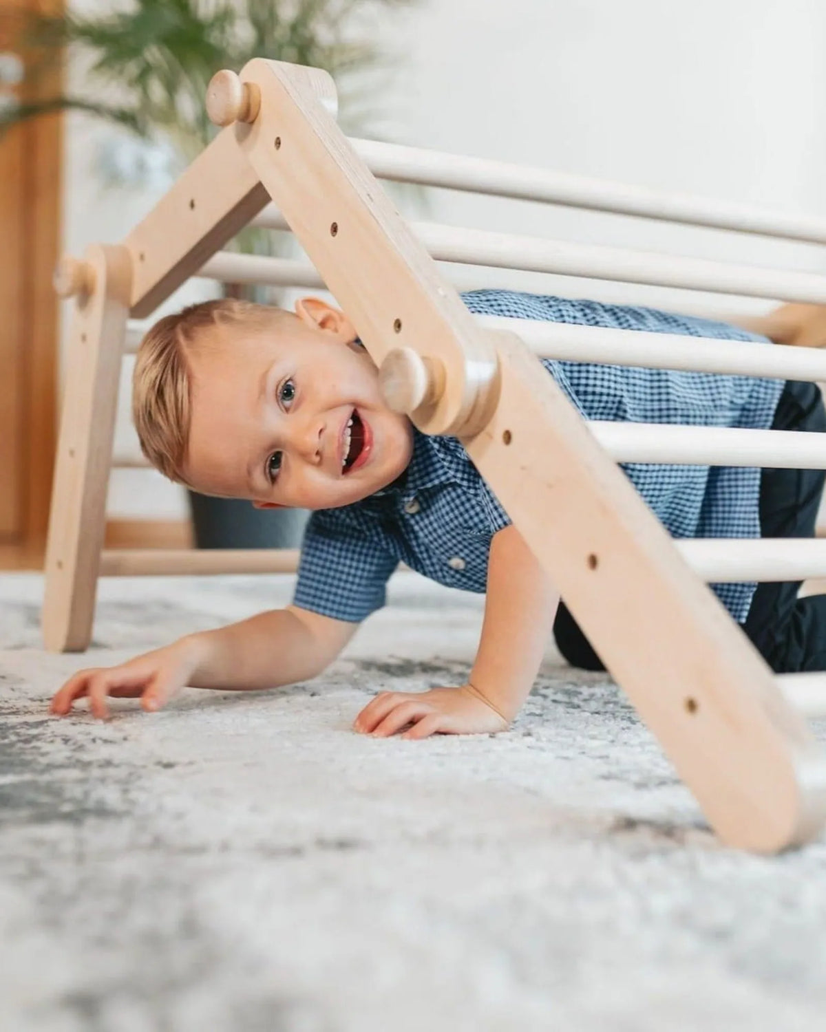 Triangle de Pikler Modulable 4 - Segments MOPITRI® – Montessori pour enfant – photo 4