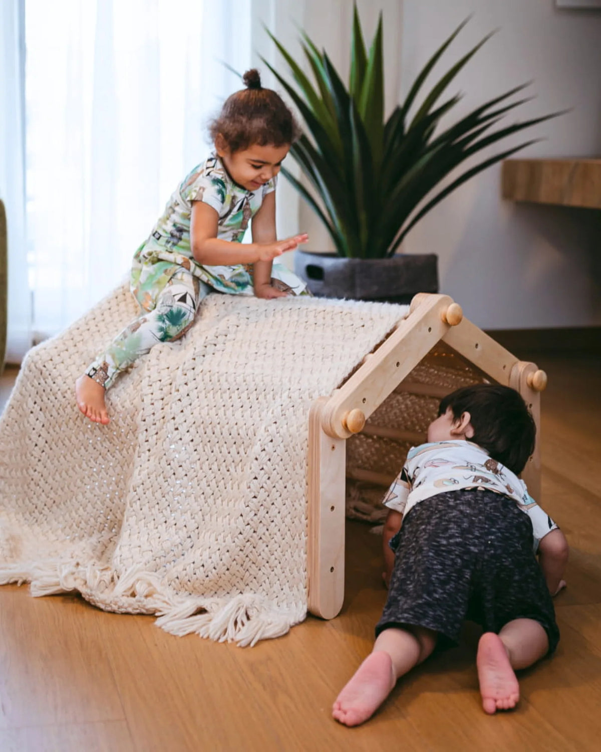 Triangle de Pikler Modulable 4 - Segments MOPITRI® – Montessori pour enfant – photo 13