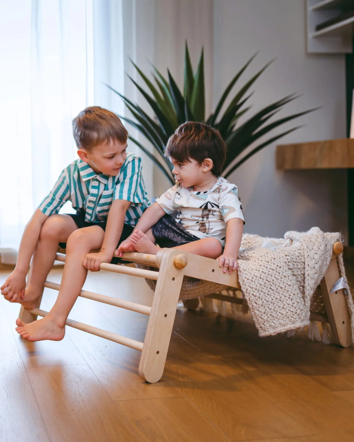 Triangle de Pikler Modulable 4 - Segments MOPITRI® – Montessori pour enfant – photo 14
