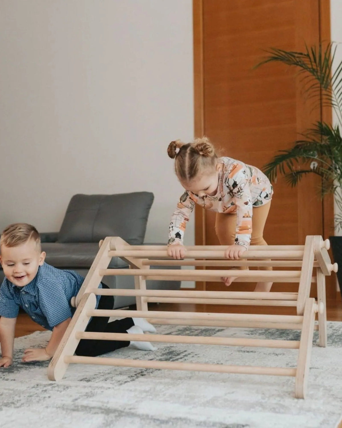 Triangle de Pikler Modulable 4 - Segments MOPITRI® – Montessori pour enfant – photo 15