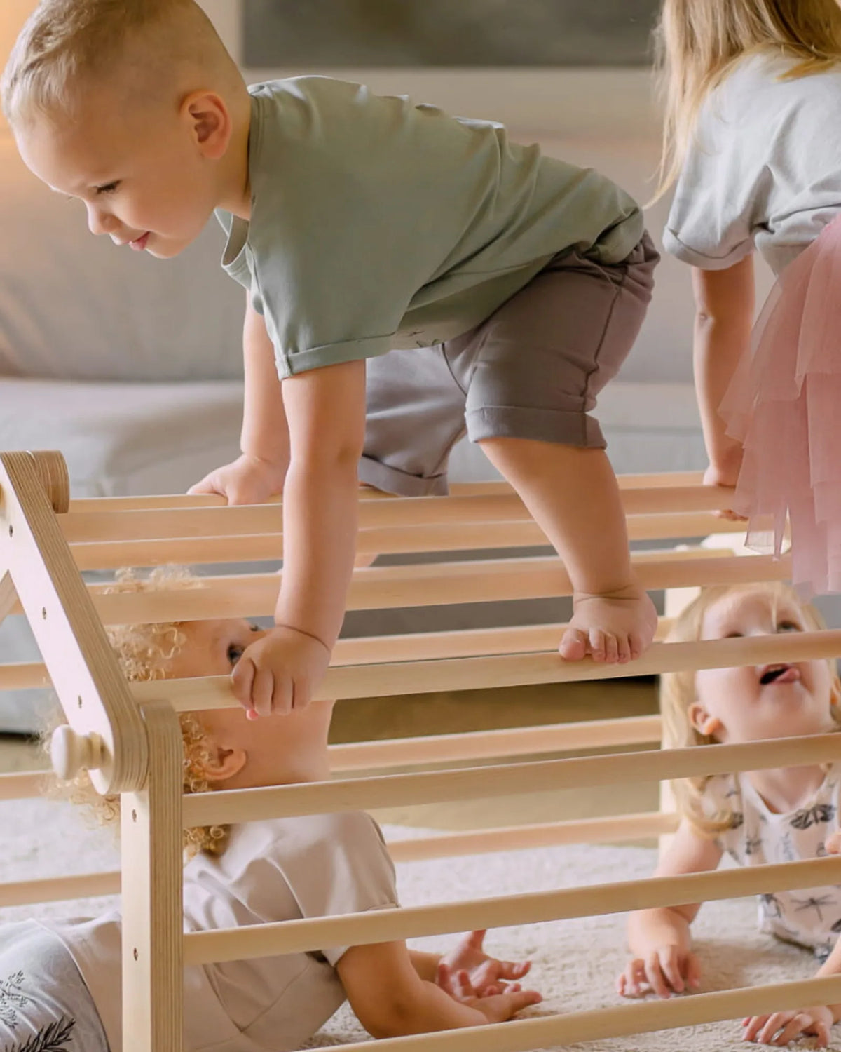 Triangle de Pikler Modulable 4 - Segments MOPITRI® – Montessori pour enfant – photo 17