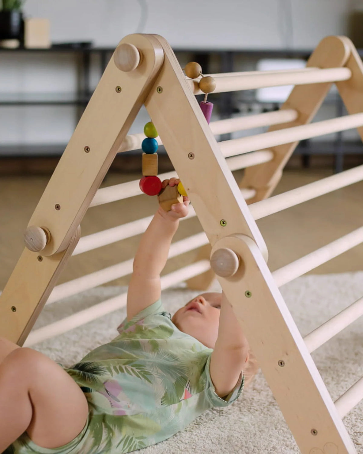 Triangle de Pikler Modulable 4 - Segments MOPITRI® – Montessori pour enfant – photo 3