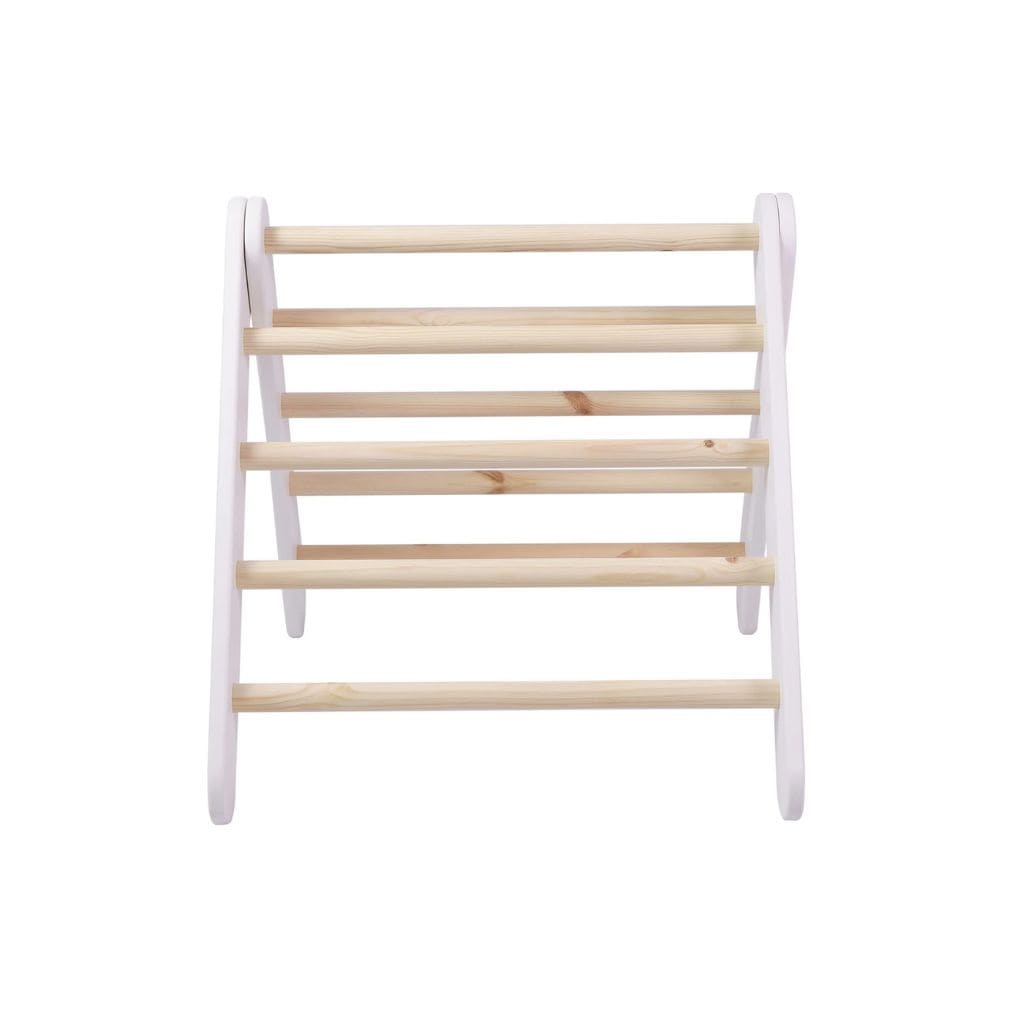 Triangle d’Escalade Pikler Bois Blanc – Jeu Montessori Haut de Gamme