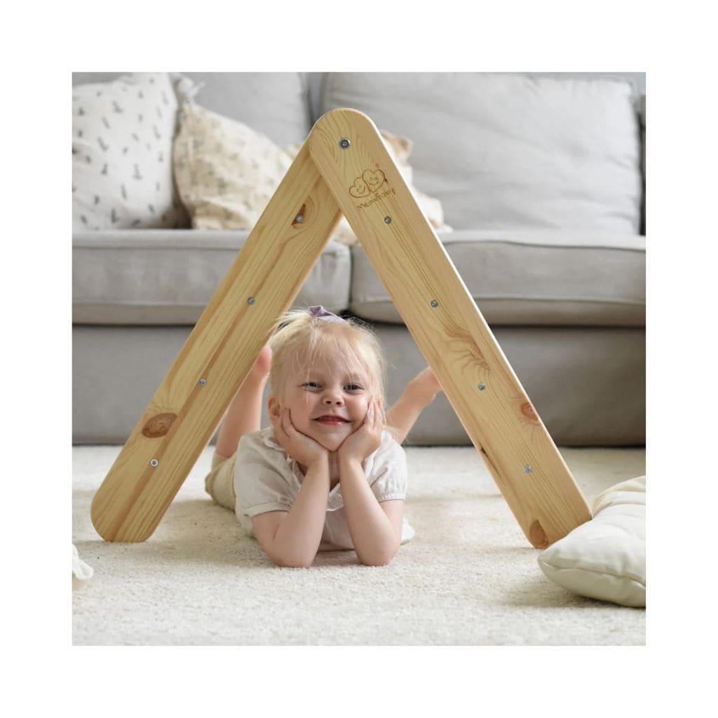 Triangle d’Escalade Pikler Bois  – Jeu Montessori Haut de Gamme