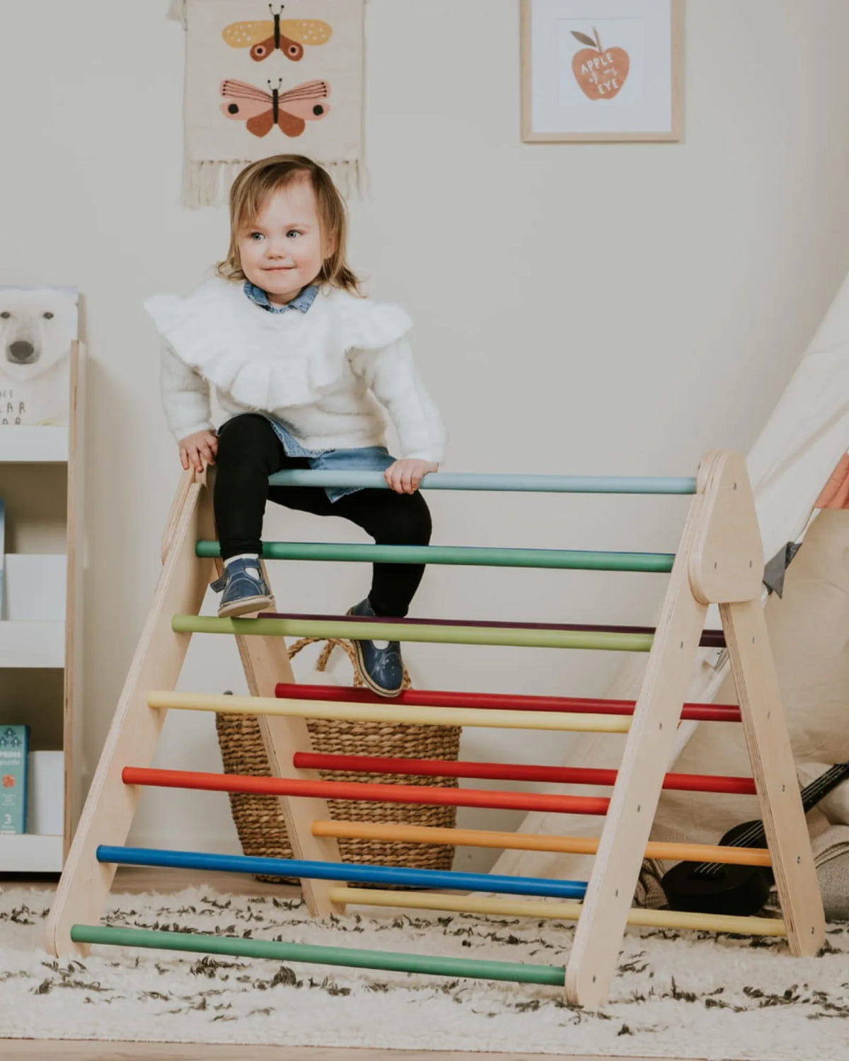 Triangle de Pikler Évolutif – Structure d'Escalade – Montessori pour enfant – photo 10