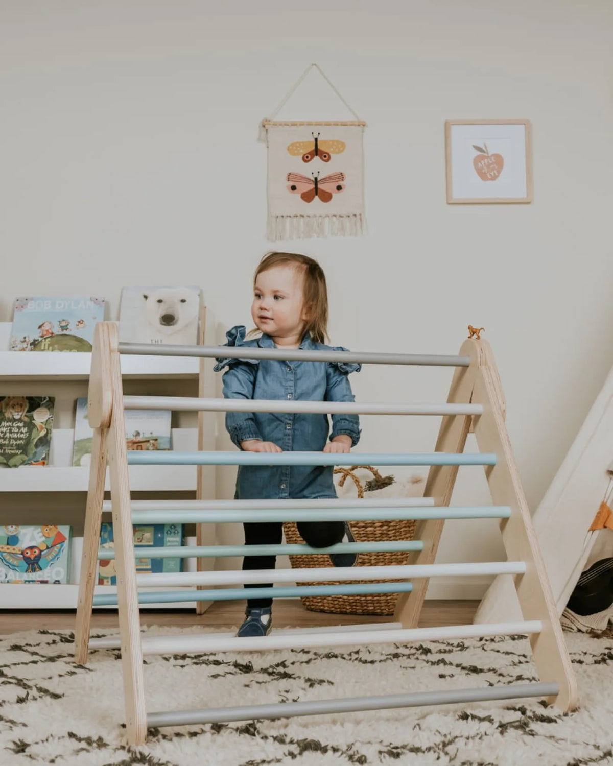 Triangle de Pikler Évolutif – Structure d'Escalade – Montessori pour enfant – photo 8