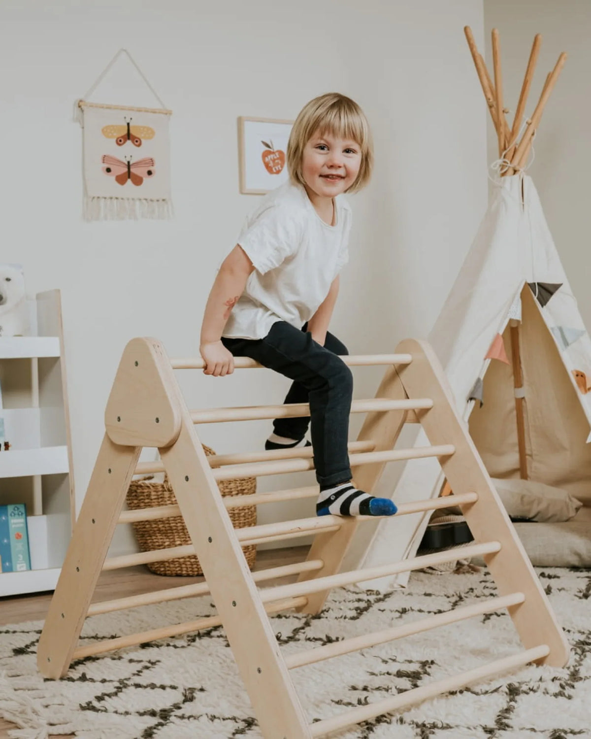 Triangle de Pikler Évolutif – Structure d'Escalade – Montessori pour enfant – photo 5