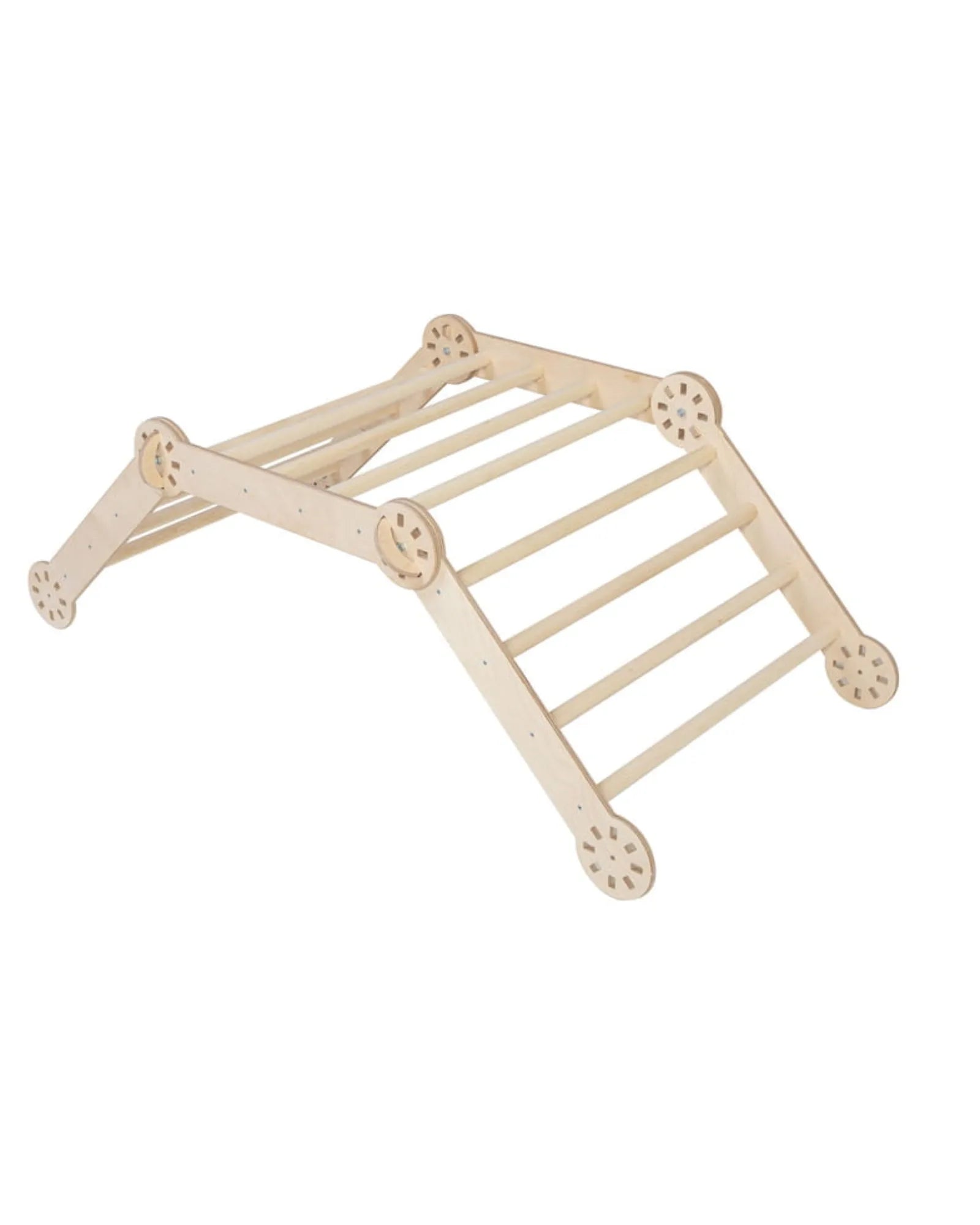 Triangle de Pikler Pliable – Transformable | Montessori House Bed – Motricité Montessori pour enfant | Tinitto