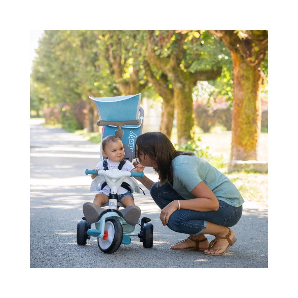 Tricycle Évolutif Luxe Baby Balade Plus - Bleu