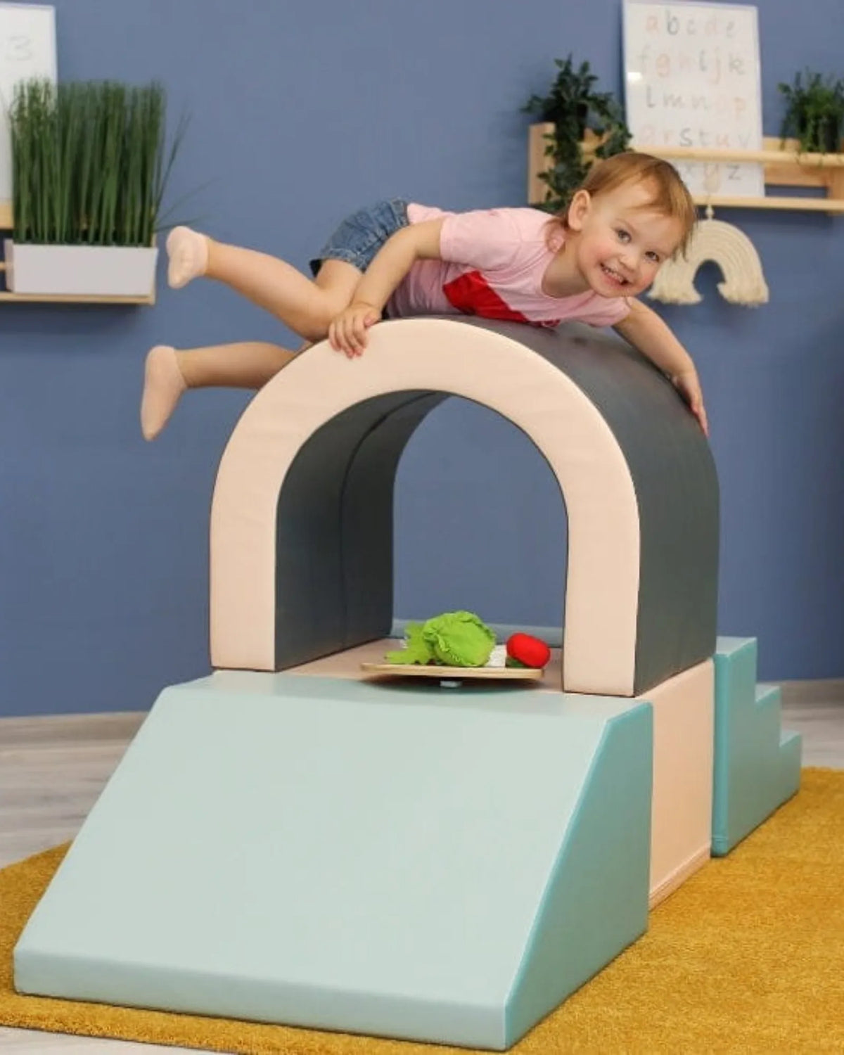 Tunnel de Motricité "Pastel" – Parcours d'Exploration – Montessori pour enfant – photo 1