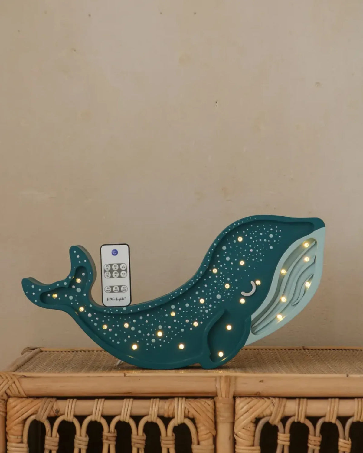 Veilleuse Baleine en Bois de Pin – Montessori pour enfant – photo 5