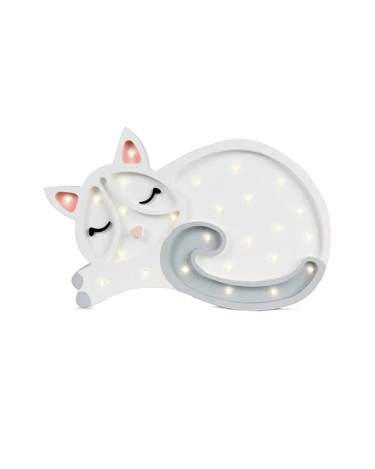 Veilleuse Chat en Bois de Pin Massif Artisanale – Montessori pour enfant – photo 3