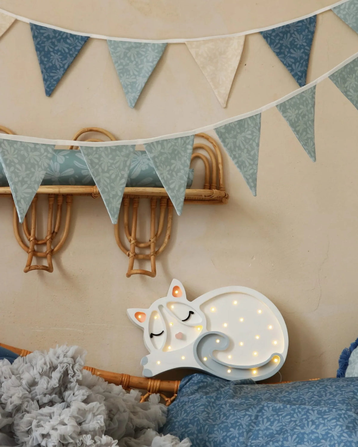 Veilleuse Chat en Bois de Pin Massif Artisanale – Montessori pour enfant – photo 6